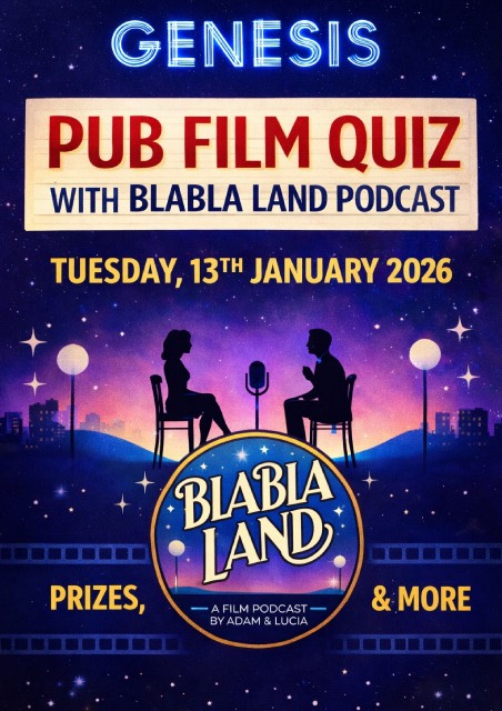 Genesis Pub Film Quiz With BlaBla Land Podcast